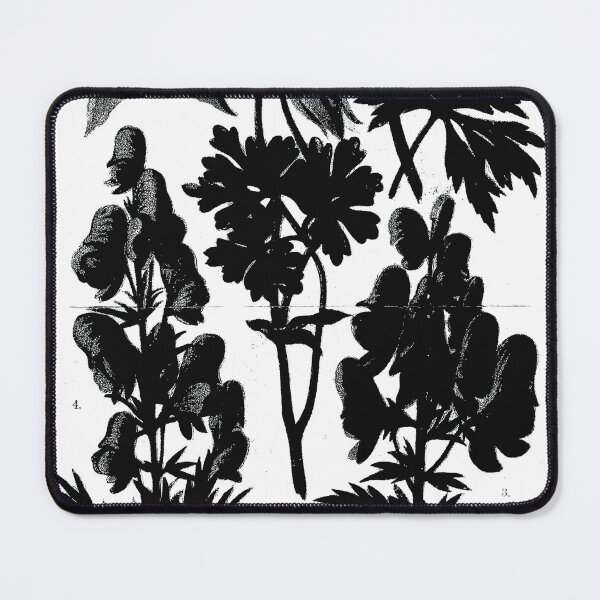 Item preview, Botanical Flower Black designed and sold by Silvia Galliani.