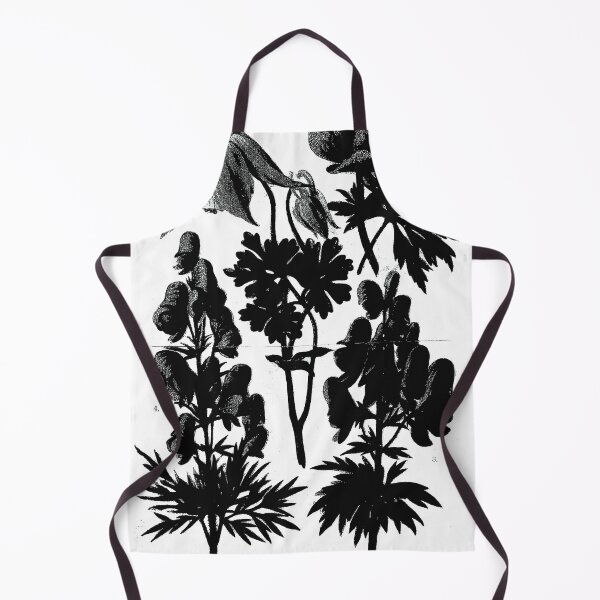 Item preview, Botanical Flower Black designed and sold by Silvia Galliani.