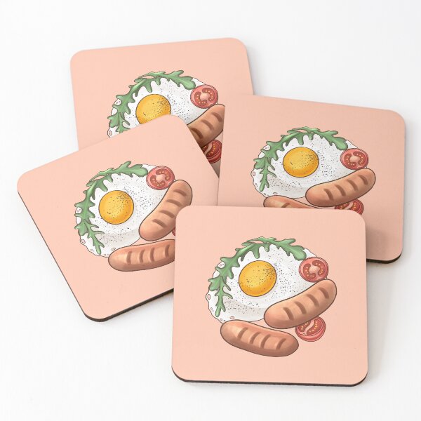 Item preview, Eggs and Sausages Breakfast designed and sold by Aichan01.