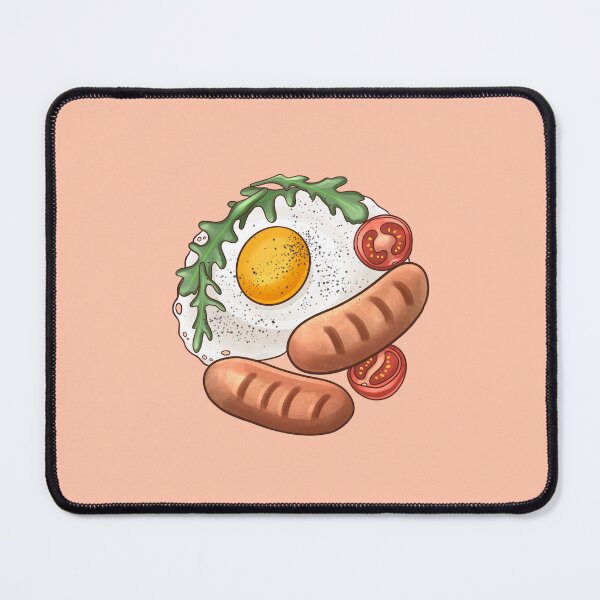 Item preview, Eggs and Sausages Breakfast designed and sold by Aichan01.