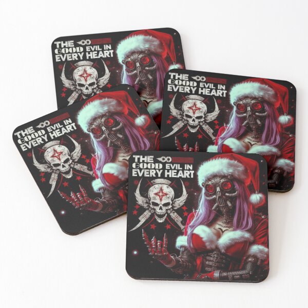 Item preview, Cyber Gothic Santa Skeleton Gesture designed and sold by Voodoo Store Paranormal Collections.