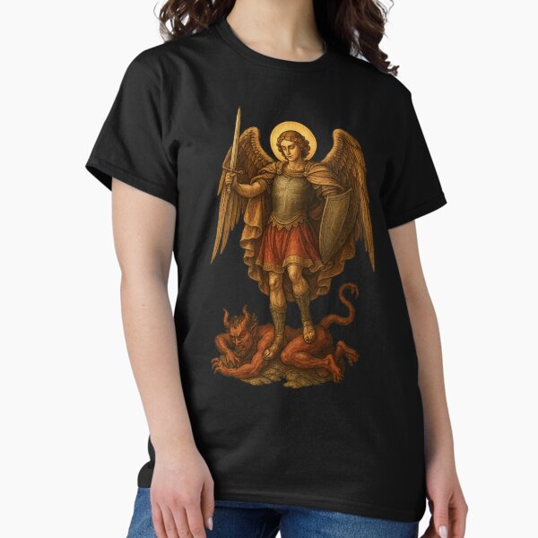 Item preview, St Michael The Archangel Defeats The Devil designed and sold by Niki-Sca.