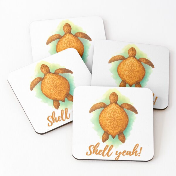 Item preview, Watercolor Tribal Turtle – Boho Beach Art Print designed and sold by BloomOfDesign.