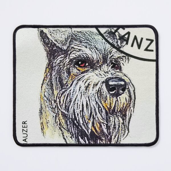 Item preview, Dogs DWARF SCHNAUZER vintage postage stamp Tanzania, 1993 designed and sold by BlareBlare.