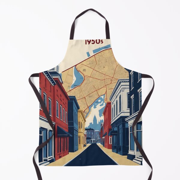 Item preview, Greenwich Connecticut 1950s USA Vintage Travel Tourism designed and sold by TravelersGems.