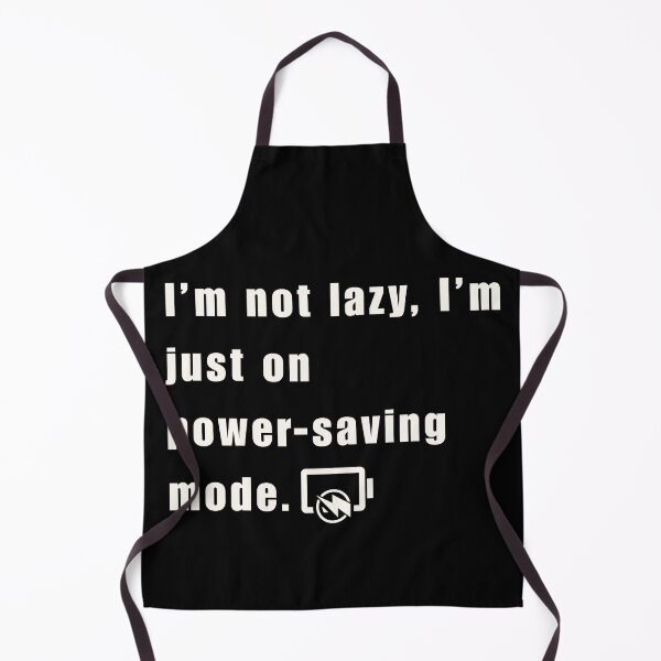 Item preview, I’m Not Lazy I’m Just on Power-Saving Mode – Funny Introvert & Burnout Humor Shirt designed and sold by Thehatinthecat.