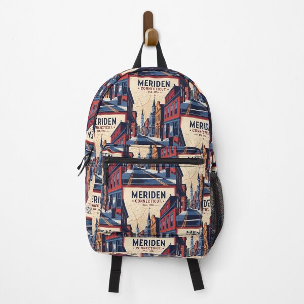 Item preview, Meriden Connecticut 1950s USA Vintage Travel Tourism designed and sold by TravelersGems.