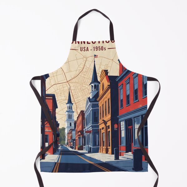 Item preview, Meriden Connecticut 1950s USA Vintage Travel Tourism designed and sold by TravelersGems.
