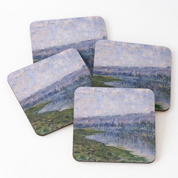Item preview, The Seine and the Chaantemesle Hills   1880 by Claude Monet designed and sold by GabyddAlessandr.