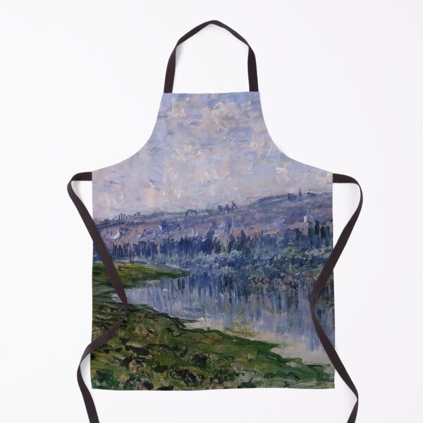 Item preview, The Seine and the Chaantemesle Hills 1880 by Claude Monet designed and sold by GabyddAlessandr.