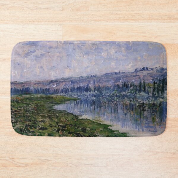 Item preview, The Seine and the Chaantemesle Hills   1880 by Claude Monet designed and sold by GabyddAlessandr.