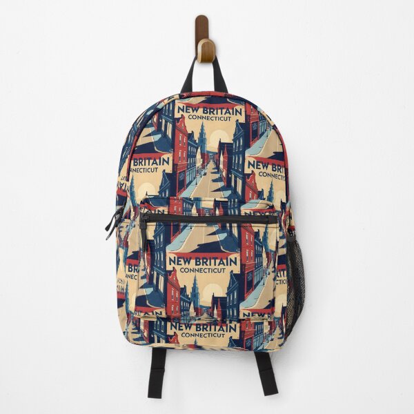 Item preview, New Britain Connecticut 1950s USA Vintage Travel Tourism designed and sold by TravelersGems.