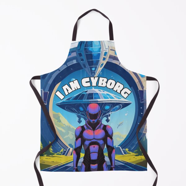 Item preview, I Am Cyborg Sci-Fi Fantasy designed and sold by Lovemountain.