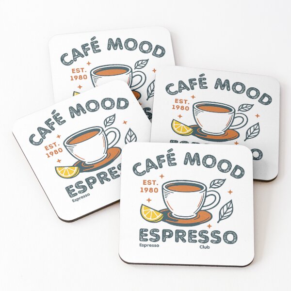 Item preview, Café Mood Coffee Lover T-Shirt – Vintage Espresso designed and sold by Shivartdesign36.