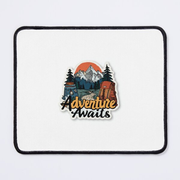 Item preview, Adventure Awaits T-Shirt – Outdoor Travel Shirt for Nature and Hiking Lovers designed and sold by GoodtimeonPart.