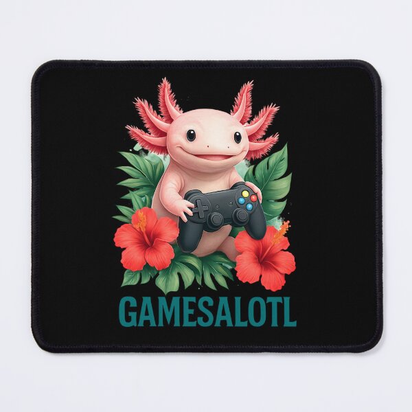 Item preview, Gamesalotl Video Game Lover Axolotl Funny Gamer Animal designed and sold by RockFireMerch.