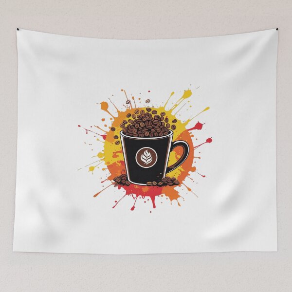 Item preview, Coffee Theme Fueled Coffee and Chaos designed and sold by SR8891.