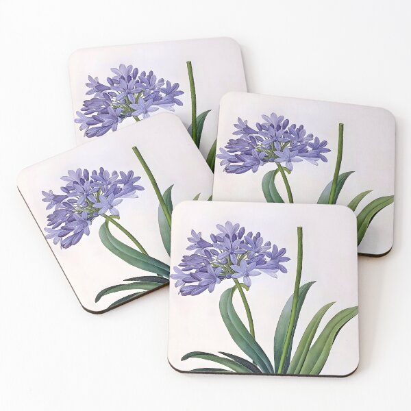 Item preview, Pierre Joseph Redoute - Agapanthus Flower designed and sold by Jon-Baran.