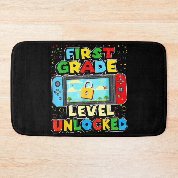 Item preview, 1st Grade Level Unlocked Funny Gamer Boys Back To School  designed and sold by ivotee.