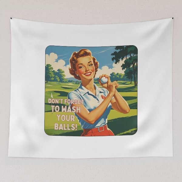 Item preview, Don't forget to wash your balls! designed and sold by NicMacTees.