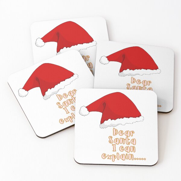 Item preview, Dear Santa I Can Explain - Funny Christmas Quote designed and sold by SheetalMourya.