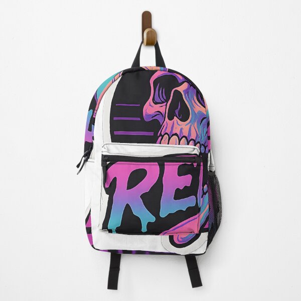 Item preview, Neon Skull Relax designed and sold by Throwback Trends.