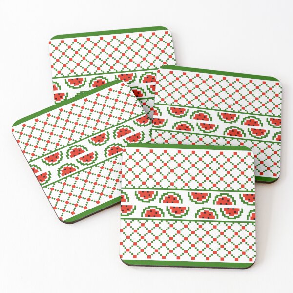 Item preview, Watermelon pixel design designed and sold by Shuga-Design.