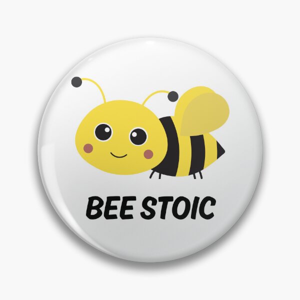 Artikelvorschau, Bee Stoic - Prinzipien des Stoizismus entworfen und verkauft von LexaArtworks.