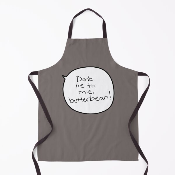 Item preview, “Don’t Lie to Me, Butterbean!” – Funny Speech Bubble Quote in Handwritten Style designed and sold by from here 2 mars.