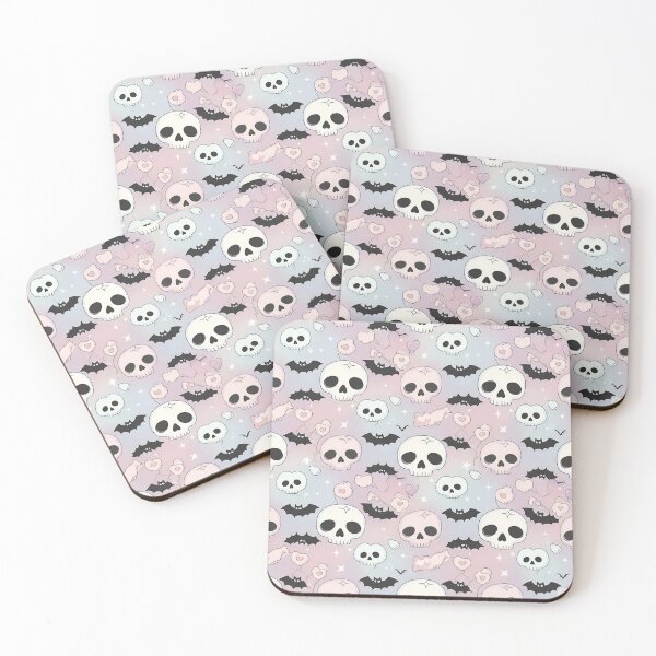 Item preview, Pastel Goth Spooky Cute Seamless Pattern designed and sold by StickyGuys.