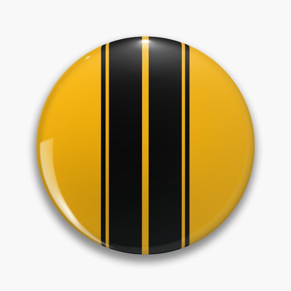 Item preview, Dual Racing Stripes 2 Outer Pinstripes (Black - Orange) designed and sold by Racing Stripes Only.