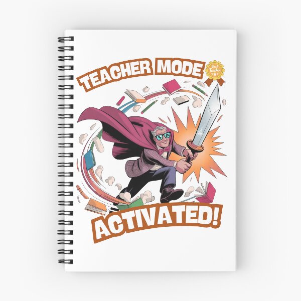 Item preview, Teacher Mode Activated – Funny Older Superhero Teacher designed and sold by PeteLawliiet.