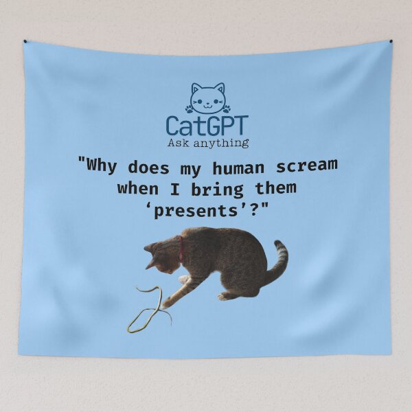 Item preview, CatGPT Ask Anything2 designed and sold by HappyHavenStu.
