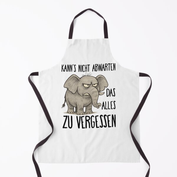 Item preview, Grumpy elephant with sarcastic saying – “Can't wait to forget all this” designed and sold by VariousGoodies.