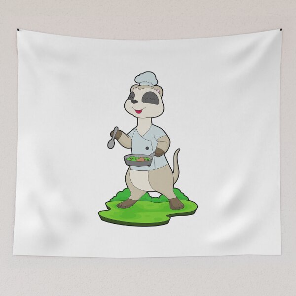 Item preview, Meerkat Cook Bowl Cooking designed and sold by Snabdesign84.