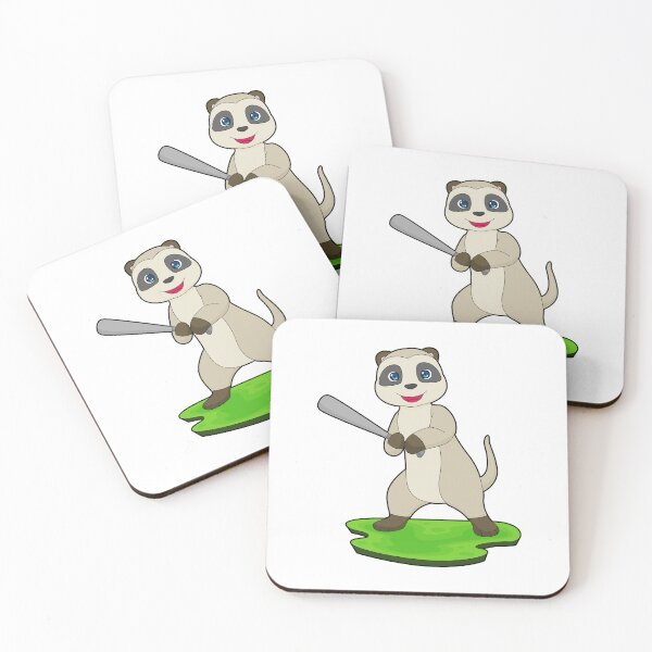 Item preview, Meerkat Baseball Baseball bat designed and sold by Snabdesign84.