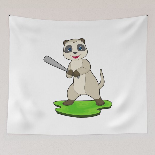 Item preview, Meerkat Baseball Baseball bat designed and sold by Snabdesign84.