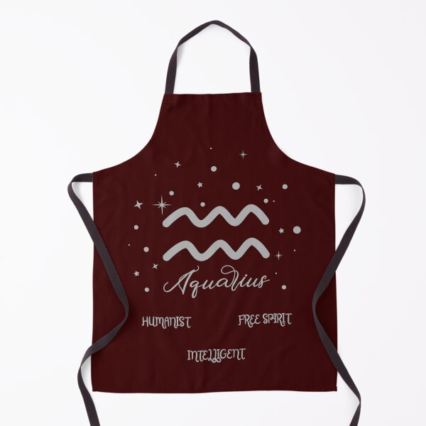Item preview, Aquarius Zodiac Sign – Minimal Starry Design with Traits: Humanist, Intelligent, Free Spirit designed and sold by SmyrnaArtGalery.
