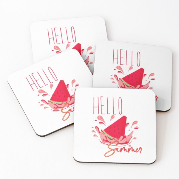 Item preview, Hello Summer Splash – Pastèque Fun et Fraîche designed and sold by MeowLoka ⭐⭐⭐⭐.