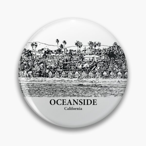 Item preview, Oceanside - California designed and sold by Lakeric Cityscapes.
