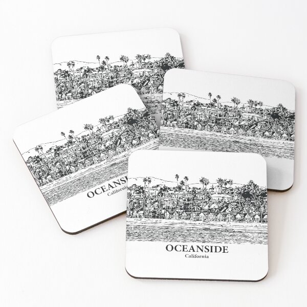 Item preview, Oceanside - California designed and sold by Lakeric Cityscapes.