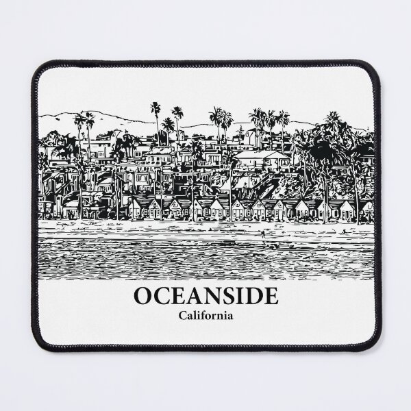 Item preview, Oceanside - California designed and sold by Lakeric Cityscapes.