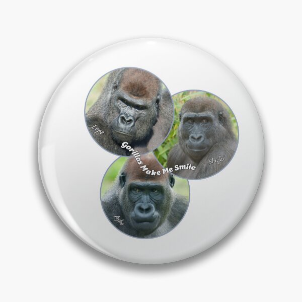 Item preview, Gorillas with Attitude and Heart designed and sold by rawshutterbug.