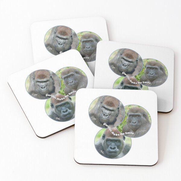 Item preview, Gorillas with Attitude and Heart designed and sold by rawshutterbug.