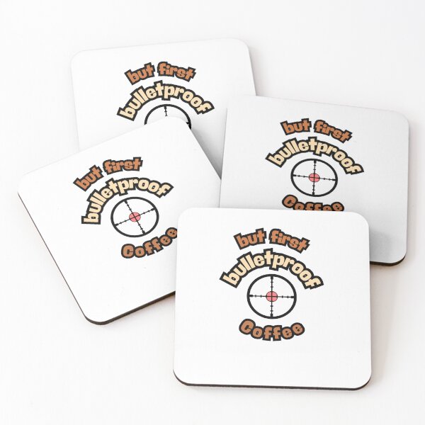 Item preview, But First… Bulletproof Coffee – Target Your Morning designed and sold by OskArt design.
