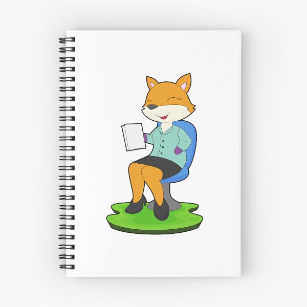 Item preview, Fox Secretary Note designed and sold by Snabdesign84.