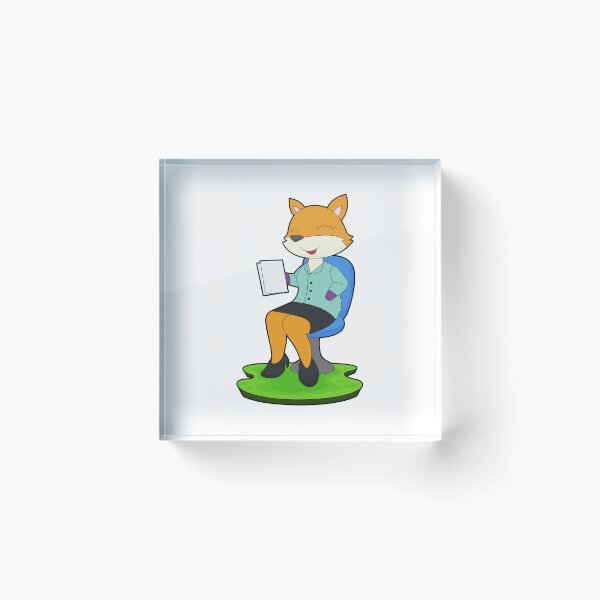 Item preview, Fox Secretary Note designed and sold by Snabdesign84.