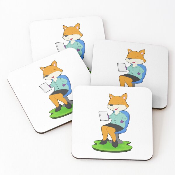 Item preview, Fox Secretary Note designed and sold by Snabdesign84.