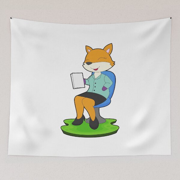 Item preview, Fox Secretary Note designed and sold by Snabdesign84.