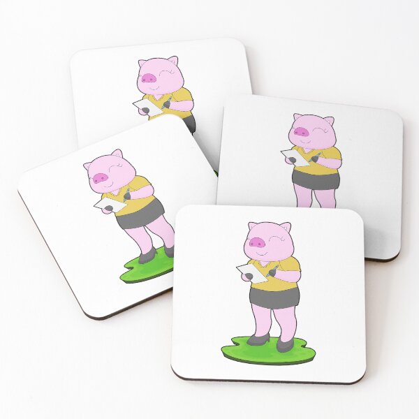 Item preview, Pig Secretary Note designed and sold by Snabdesign84.